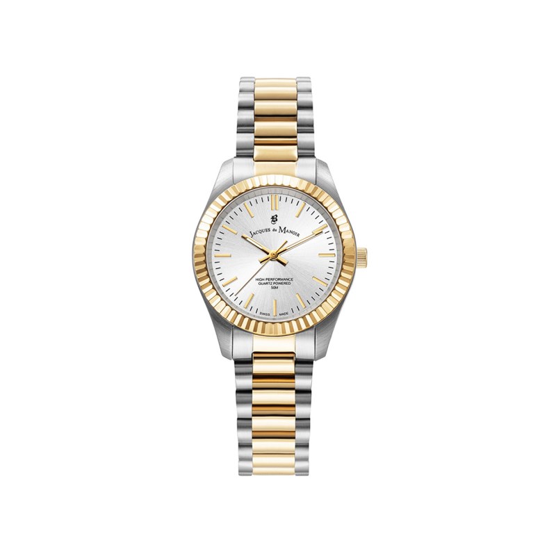 INSPIRATION PRIME - Montre femme - Bracelet argenté doré