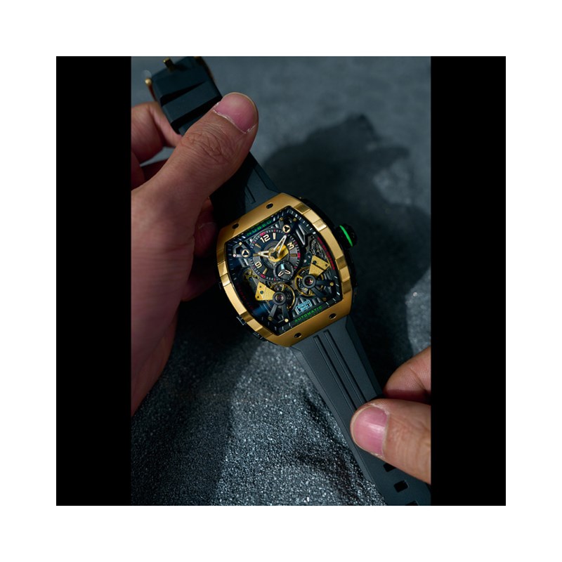 MAGELLAN DOUBLE BARREL AUTOMATIC - Bracelet noir - vue 3