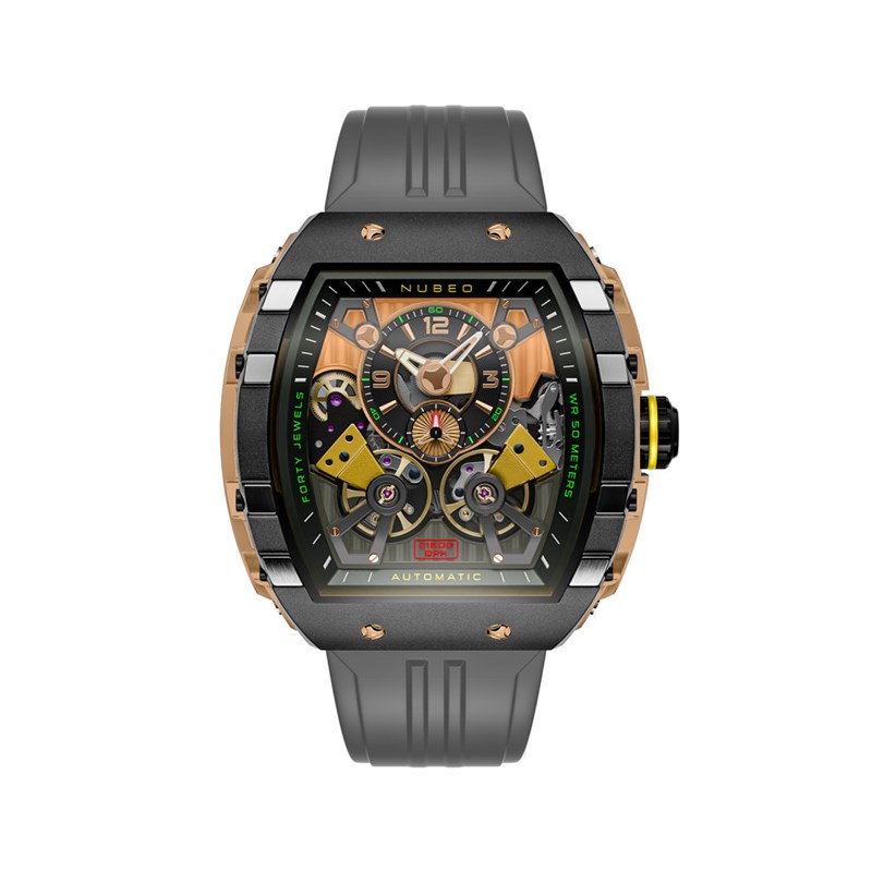 MAGELLAN DOUBLE BARREL AUTOMATIC - Bracelet gris