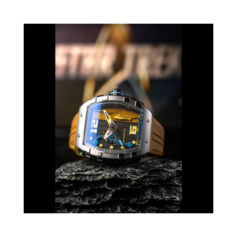 MAGELLAN AUTOMATIC STAR TREK WARP SPEED LIMITED EDITION - Bracelet bleu - vue 2