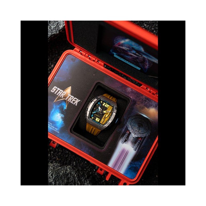 MAGELLAN AUTOMATIC STAR TREK WARP SPEED LIMITED EDITION - Bracelet bleu - vue 4