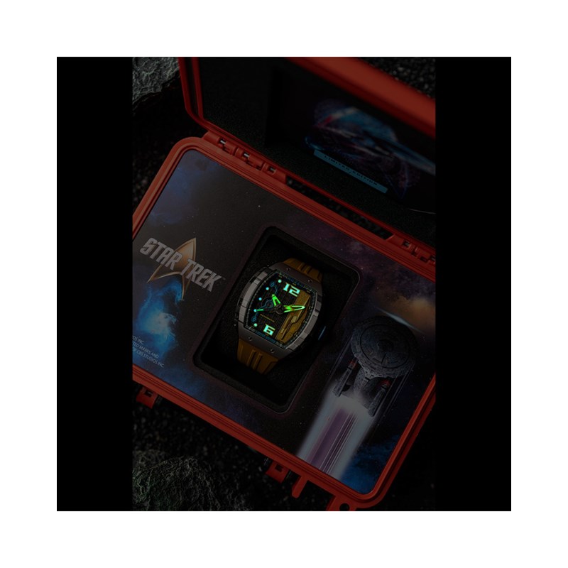 MAGELLAN AUTOMATIC STAR TREK WARP SPEED LIMITED EDITION - Bracelet bleu - vue 5