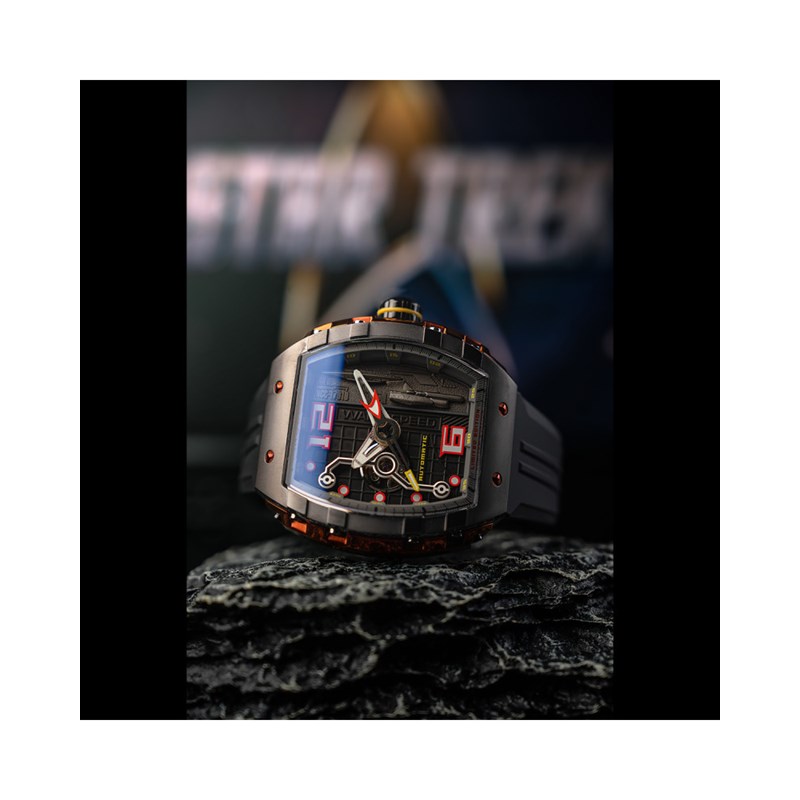 MAGELLAN AUTOMATIC STAR TREK WARP SPEED LIMITED EDITION - Bracelet noir - vue 2