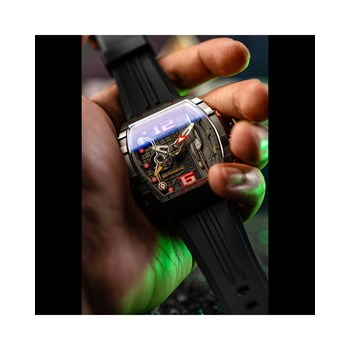 MAGELLAN AUTOMATIC STAR TREK WARP SPEED LIMITED EDITION - Bracelet noir