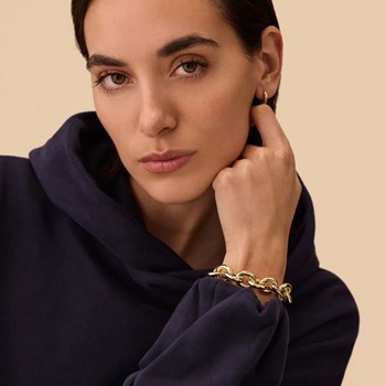 Bracelet Agatha Xoxo laiton doré