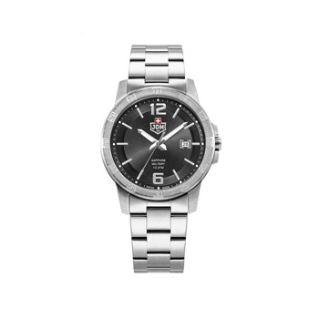 OSCAR - Cadran noir - Montre homme