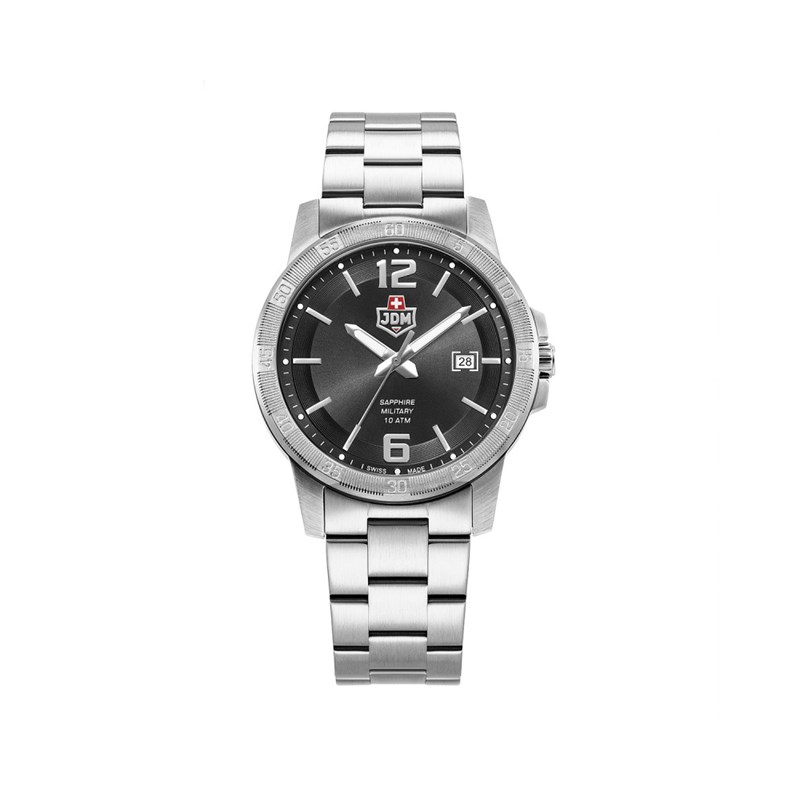 OSCAR - Cadran noir - Montre homme