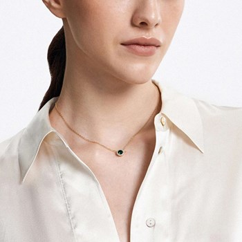 Collier Swarovski Una angelic vert