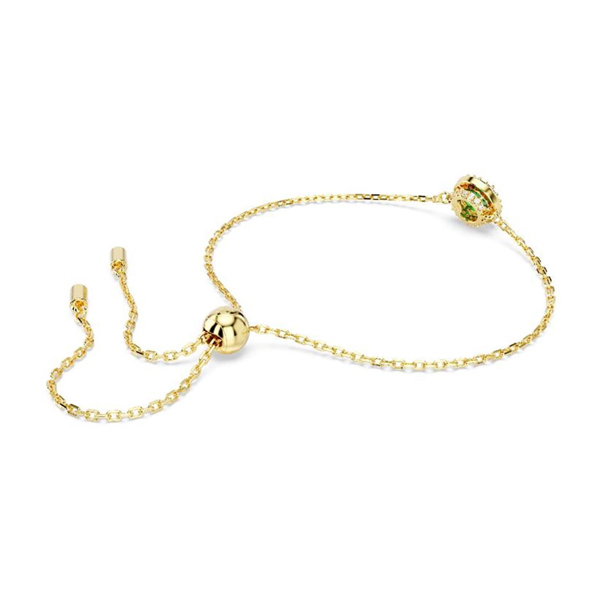 Bracelet souple Swarovski Una angelic vert - vue 4