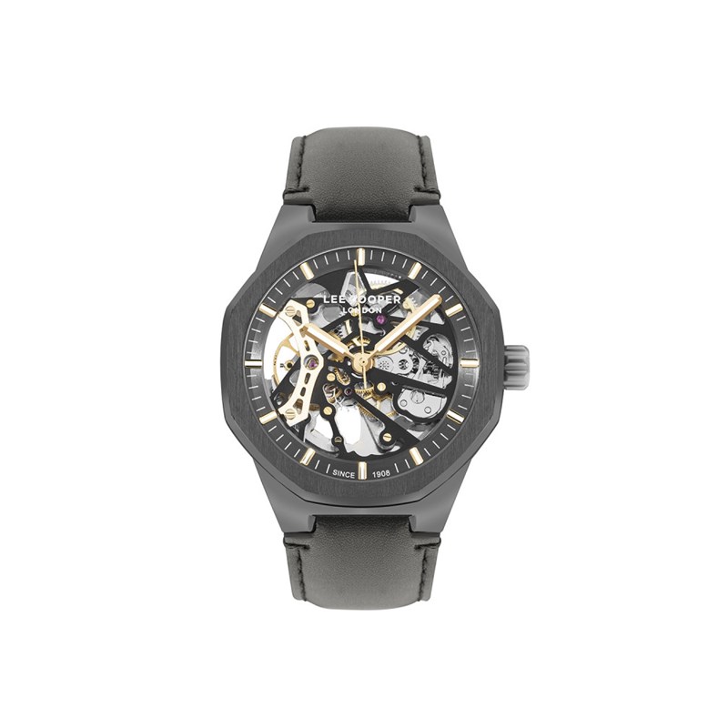 Montre Homme - Analogique - Mouvement automatique - Bracelet gris