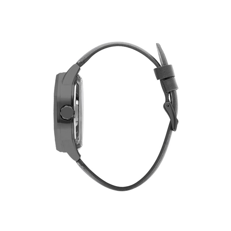 Montre Homme - Analogique - Mouvement automatique - Bracelet gris - vue 2