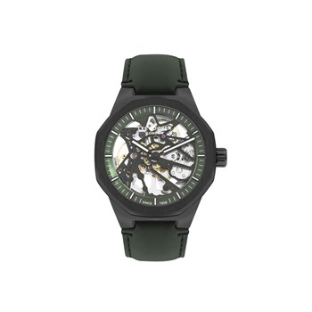 Montre Homme - Analogique - Mouvement automatique - Bracelet vert