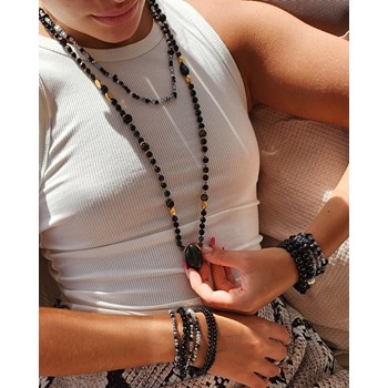 Collier pierres naturelles Justesse femme
