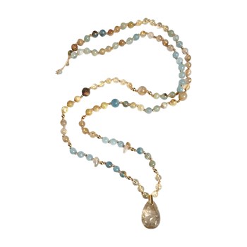 Collier pierres naturelles Douceur Solaire femme