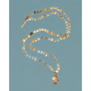 Collier pierres naturelles Douceur Solaire femme