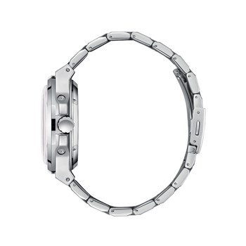 Montre homme - Analogique - Daniel - Boitier octogonale en métal - Cadran vert