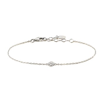 Bracelet Agatha Beloved argent fleur