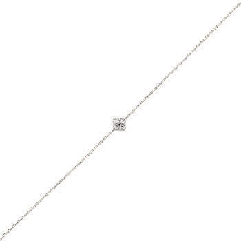 Bracelet Agatha Beloved argent fleur