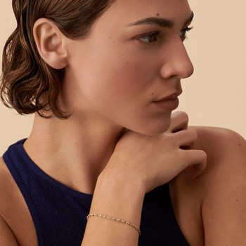 Bracelet Agatha Smarty laiton doré argenté