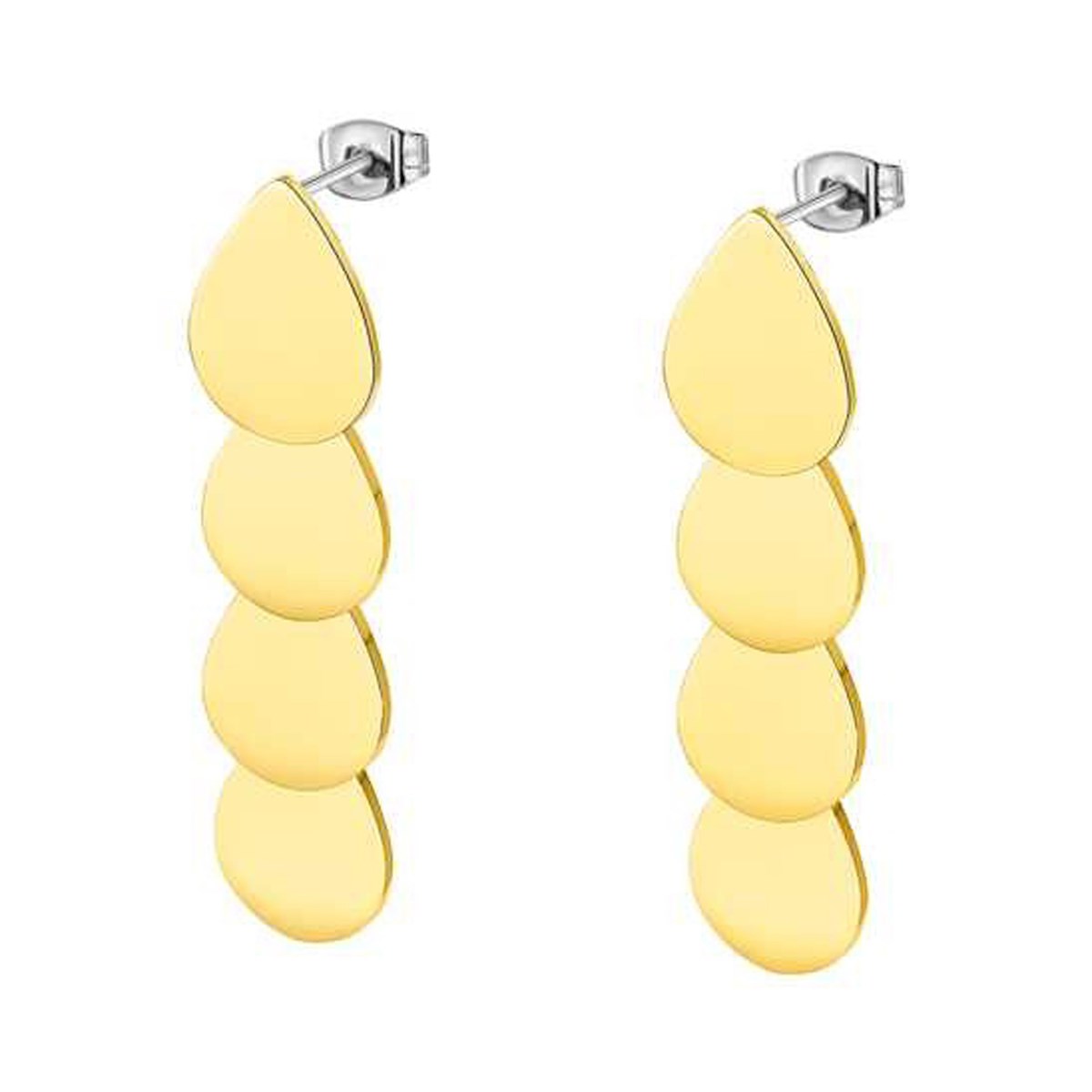 Boucles d'oreilles Lotus Style Urban Woman
acier doré