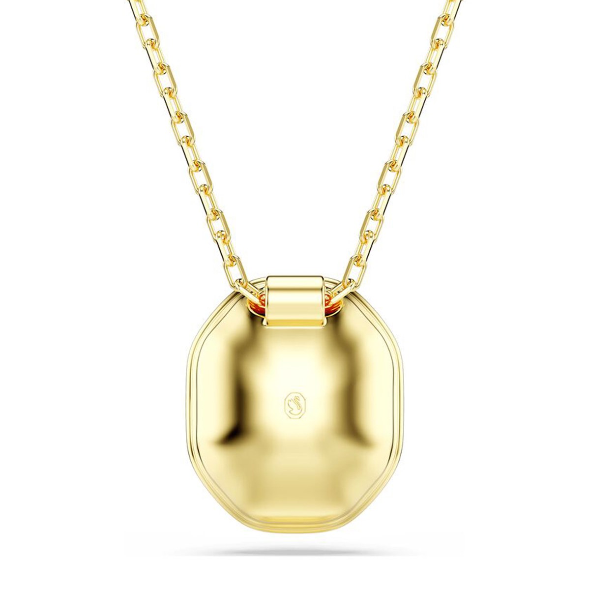 Collier Swarovski Chroma vert et doré - vue 4