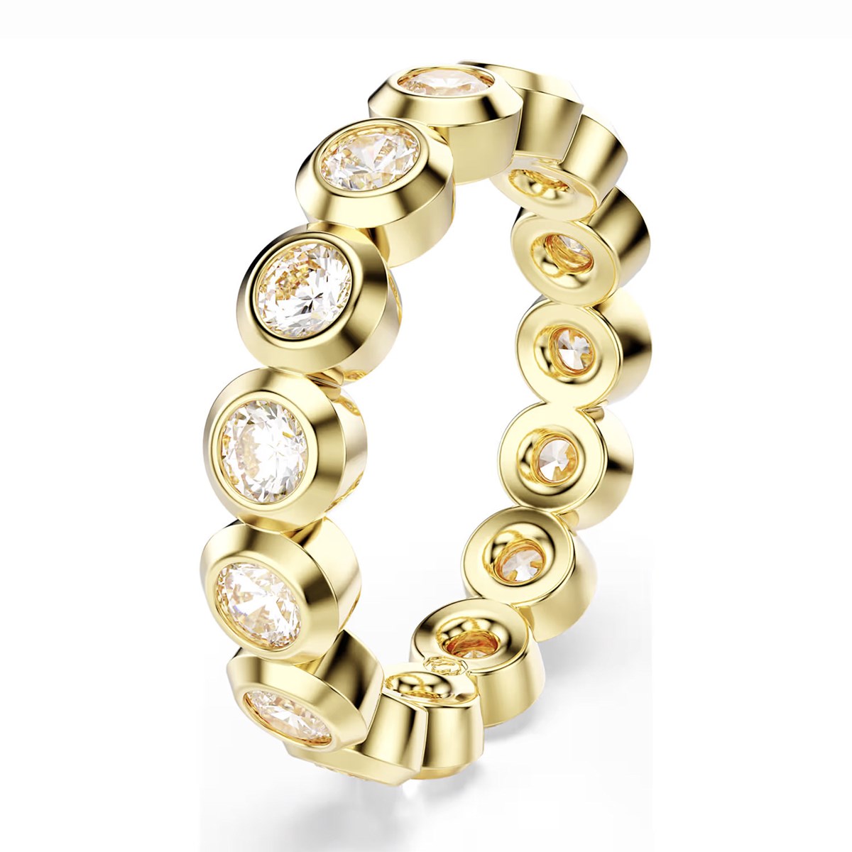 Bague Swarovski Imber doré_x000D_
T58 - vue 3