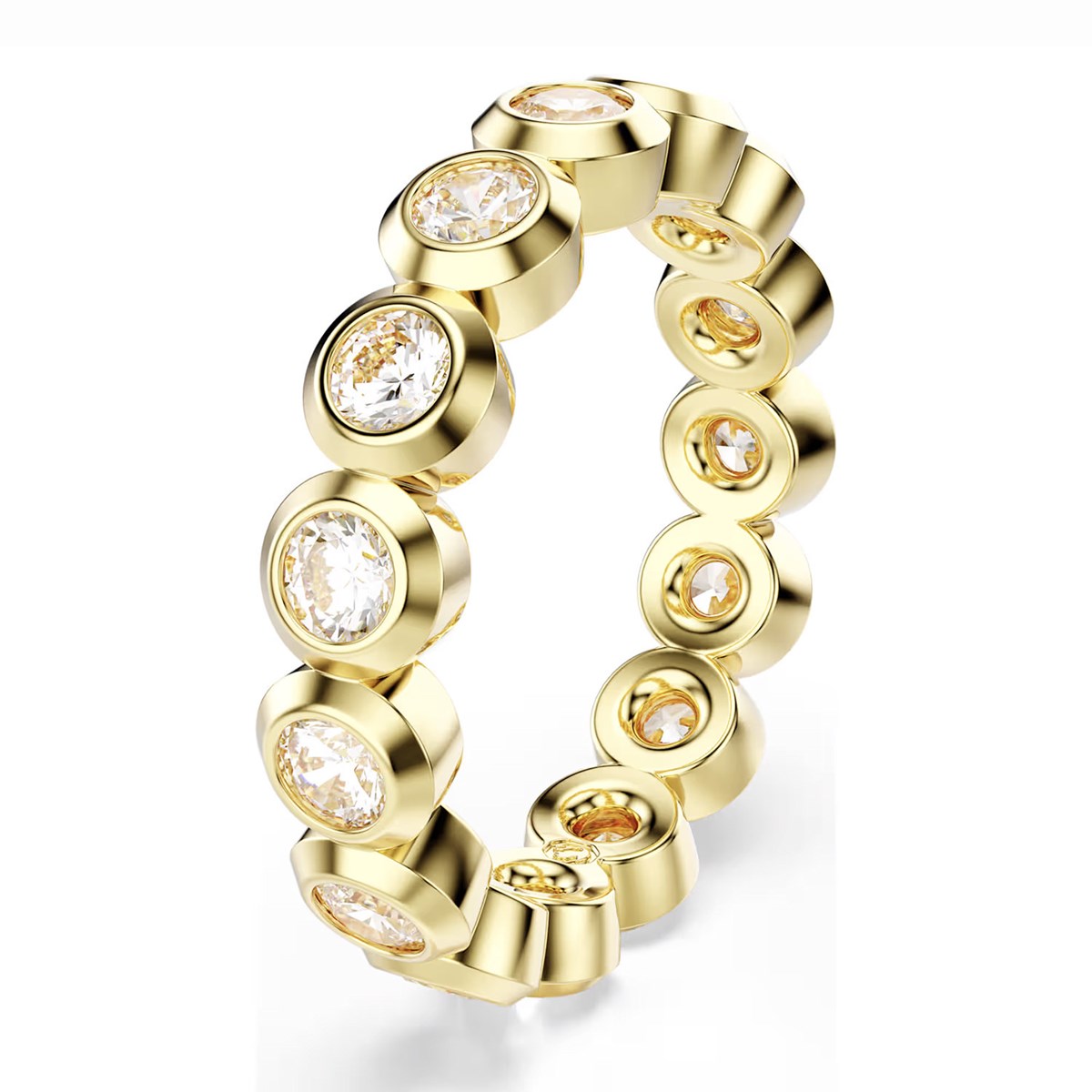 Bague Swarovski Imber doré_x000D_
T55 - vue 3