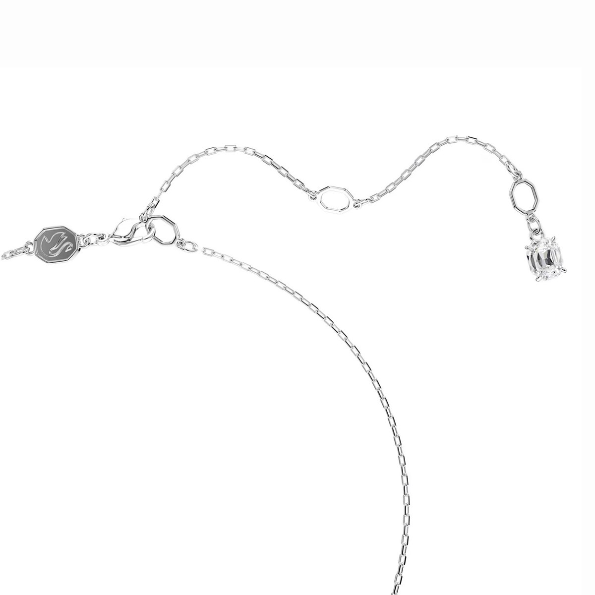 Collier Swarovski Swan noir et blanc - vue 4
