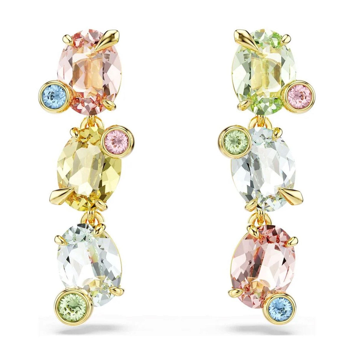 Boucles d'oreilles Swarovski Gema multicolores