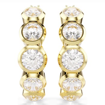 Créoles Swarovski Imber doré