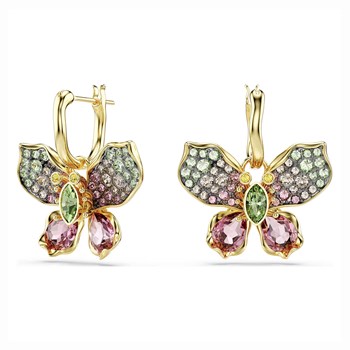 Boucles d'oreilles Swarovski Idyllia papillon