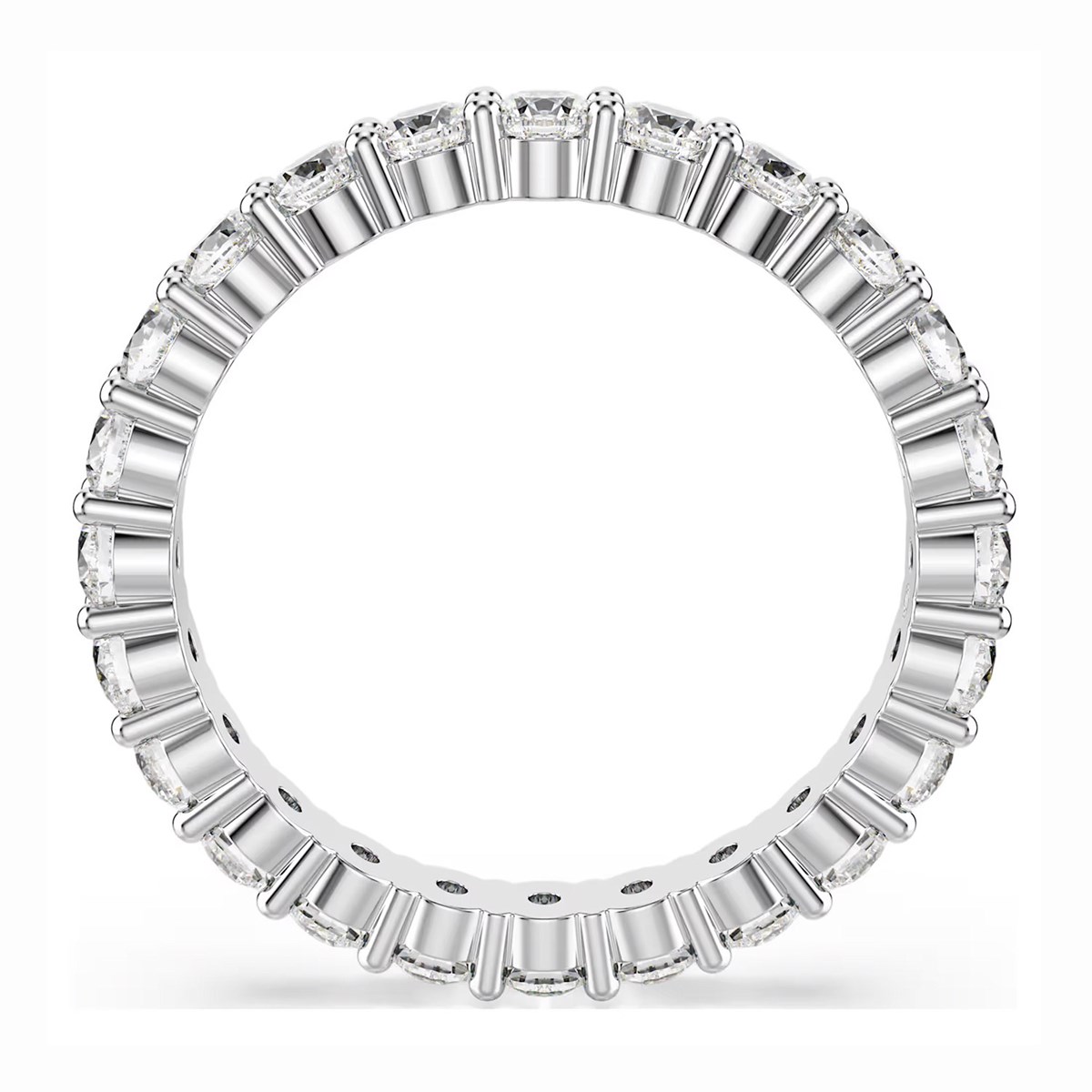 Bague Swarovski Matrix argentée 55 - vue 4