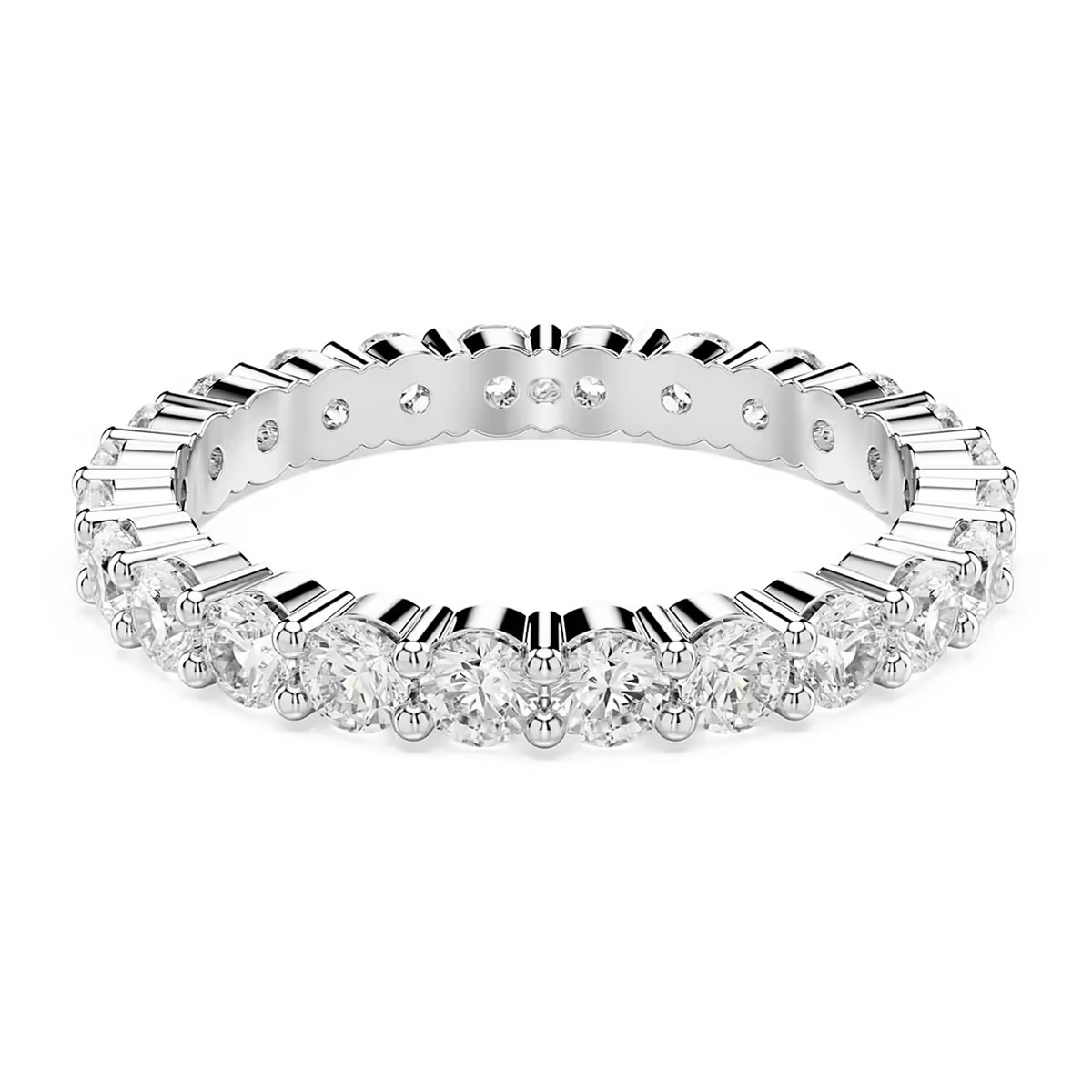Bague Swarovski Matrix argentée 55 - vue 5