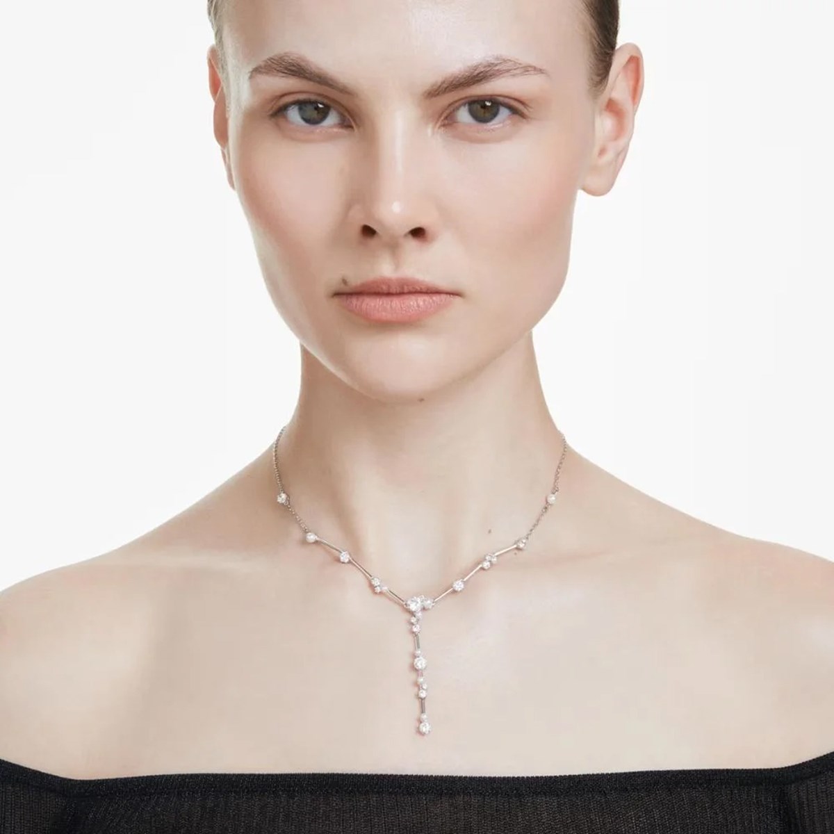 Collier en Y Swarovski Constella - vue 2