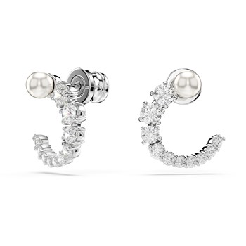 Boucles d'oreilles Swarovski Matrix perle de cristal