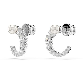 Boucles d'oreilles Swarovski Matrix perle de cristal