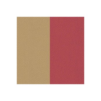 Cuir manchette Les Georgettes 40mm
sable/bois de rose