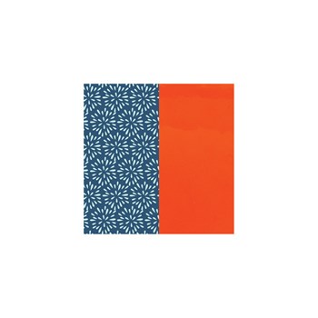 Cuir manchette Les Georgettes Plumetis/Orange vernis
40mm