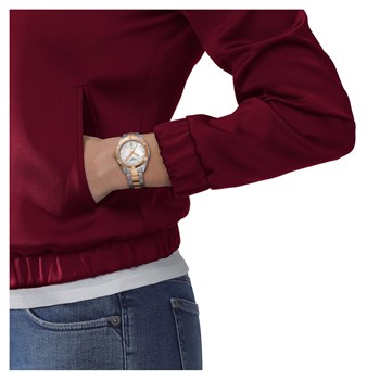 Montre femme Tissot PR100 Sport Chic diamants