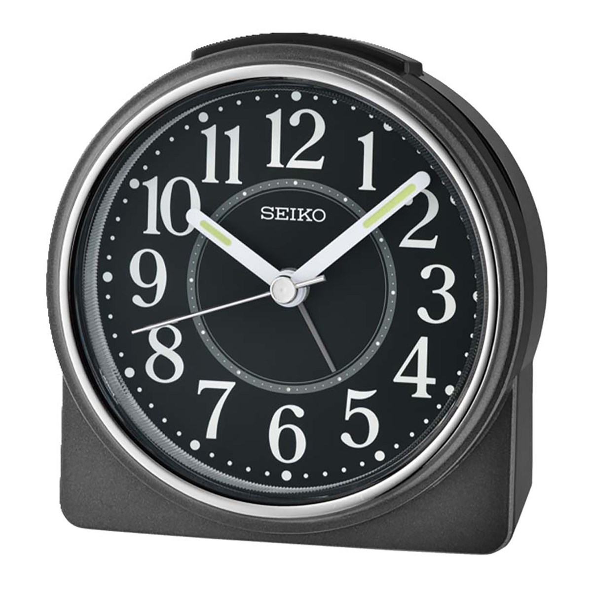 Réveil Seiko plastique noir