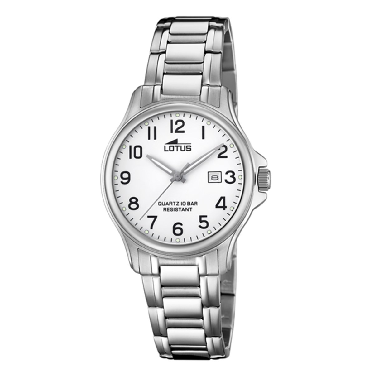Montre femme Lotus classique acier