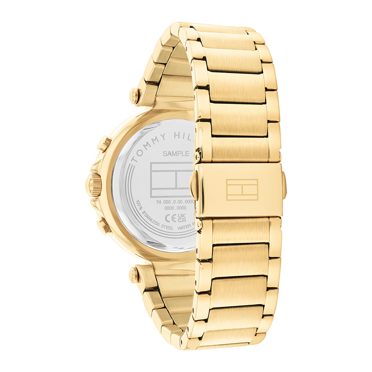 Montre femme Tommy Hilfiger chrono tout acier - vue 2