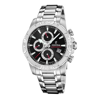 Montre Festina acier chrono