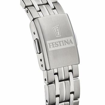 Montre Festina classique titane cadran noir