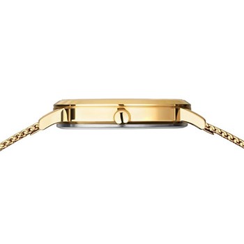 Montre femme Bering titanium acier milanais doré