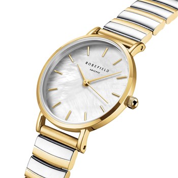 Montre femme Rosefield Half Moon
acier bi-color