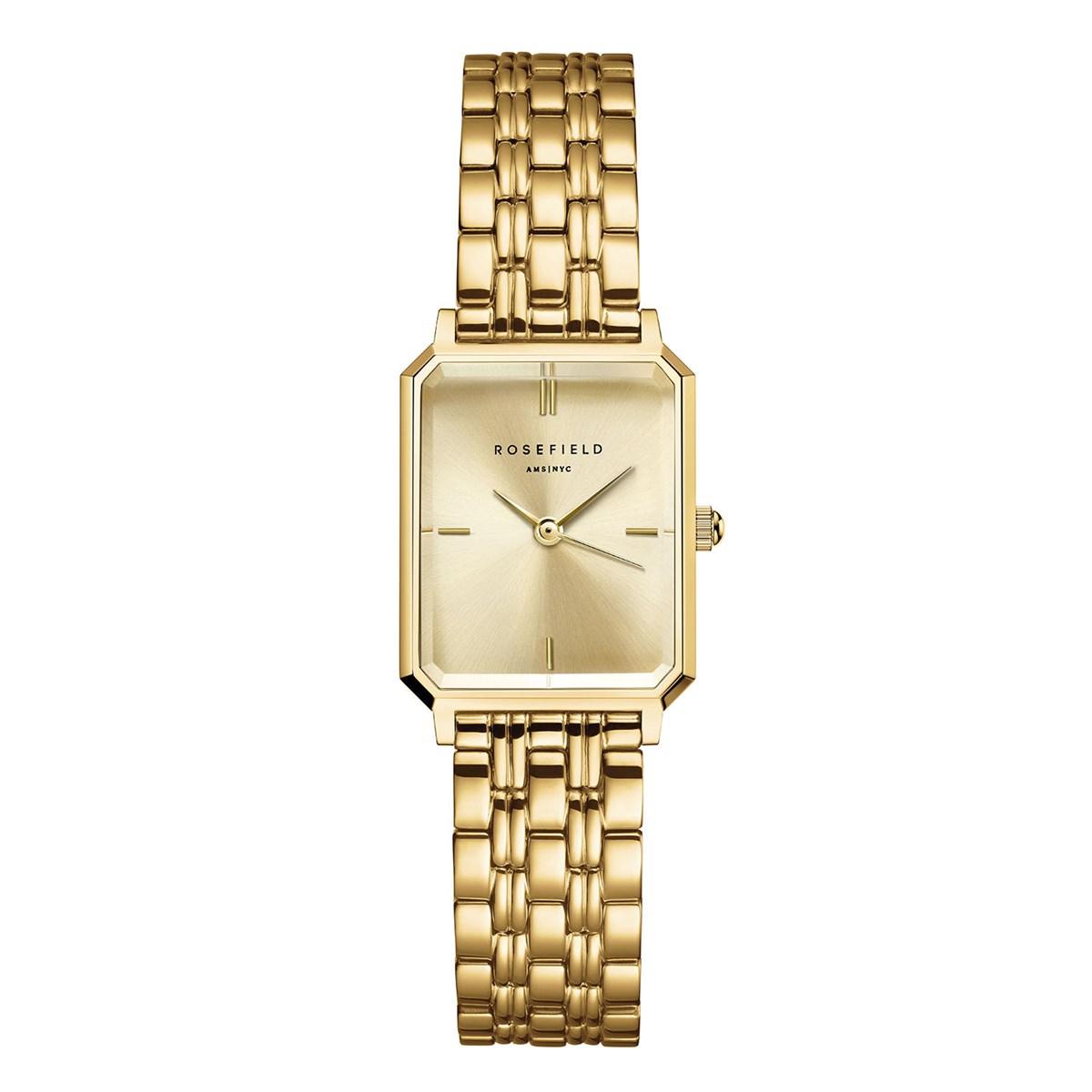 Montre femme Rosefield Octagon XS champagne