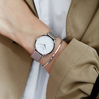 Montre femme Rosefield Upper East Side acier