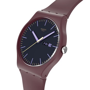 Montre Swatch Burgundy Berry