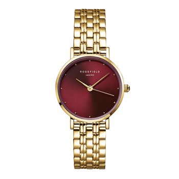 Montre femme Rosefield Small Edit Bordeaux